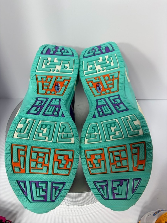 Nike Kids Slip-On Sneakers - Purple, Teal & Orange size 12.5 new W / out tags main image 6